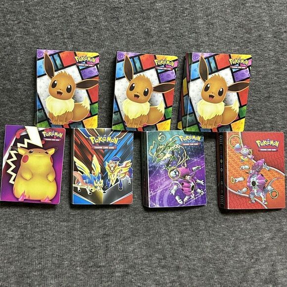Pokémon mini portfolio albums a lot of 7 and‎ V Star Marker 2015-2022 - Picture 1 of 16